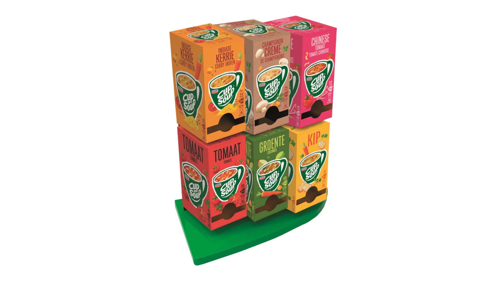 Cup-a-Soup 6-pack display