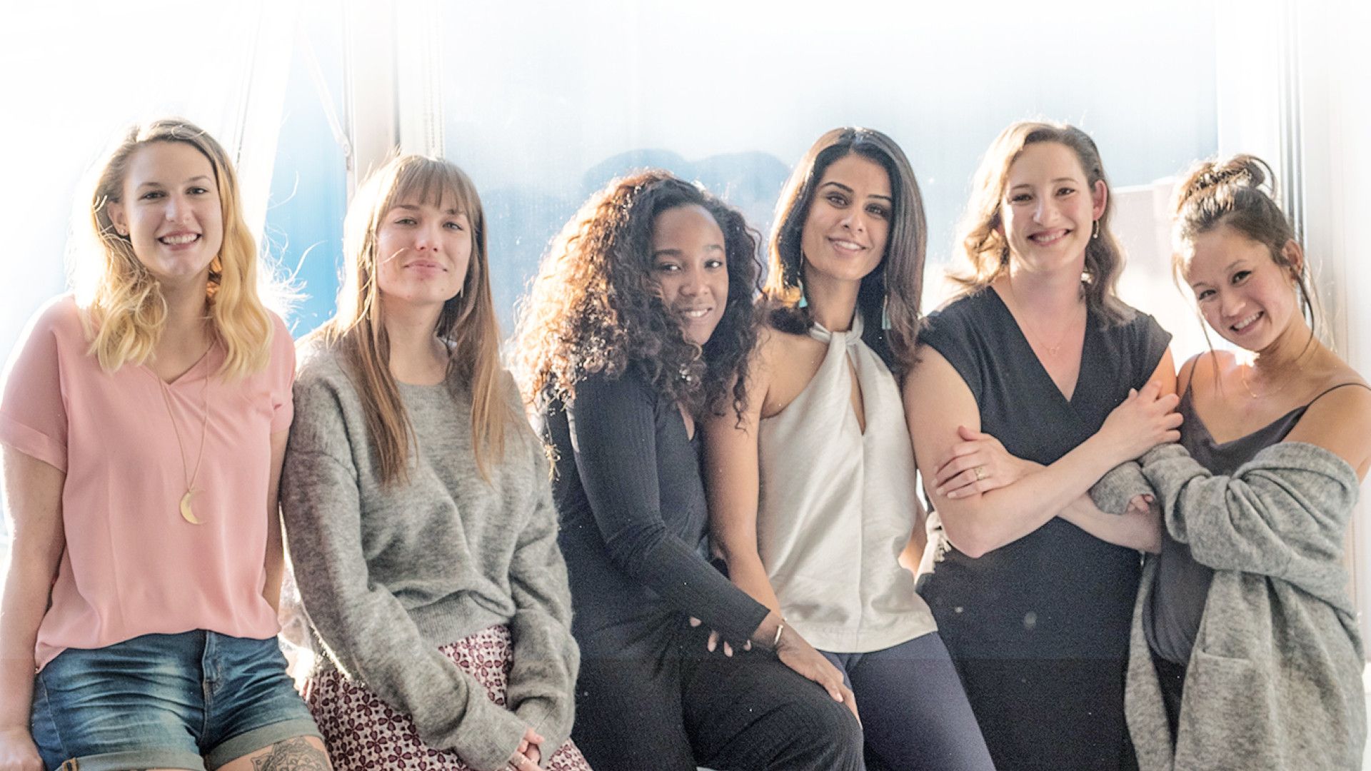 Een groep diverse vrouwen.